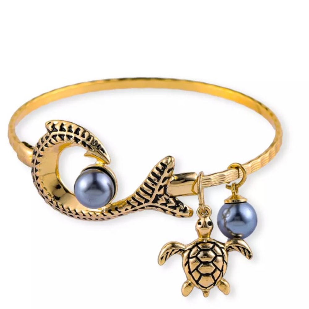 14k gold plated Hawaiian Polynesian bracelets